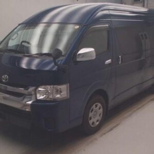 2018 Toyota Hiace Wagon blue gasoline used car Japan export