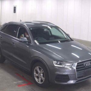 2015 Audi Q3 gray gasoline used car Japan export