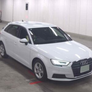 2020 Audi A3 white gasoline used car Japan export