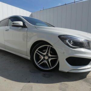 2016 Mercedes Benz Cla-Class Shooting Brake white gasoline used car Japan export