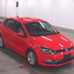 2017 Volkswagen Polo red gasoline used car Japan export