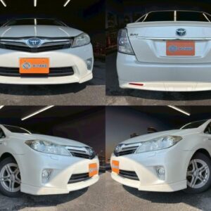 2011 Toyota Sai pearl gasoline used car Japan export