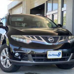 2014 Nissan Murano black gasoline used car Japan export