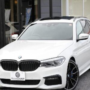 2019 Bmw 5 Series white gasoline used car Japan export