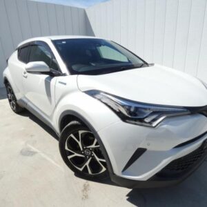 2017 Toyota C-Hr white gasoline used car Japan export