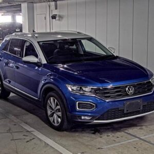 2022 Volkswagen T-Roc blue diesel used car Japan export