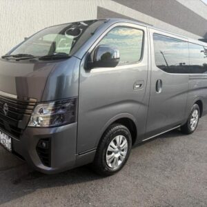 2025 Nissan Caravan gunmetal gasoline used car Japan export