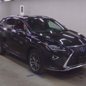 2017 Lexus Rx black gasoline used car Japan export