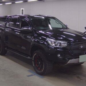 2018 Toyota Hilux black diesel used car Japan export