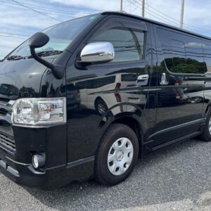 2019 Toyota Regius Ace Van black diesel used car Japan export