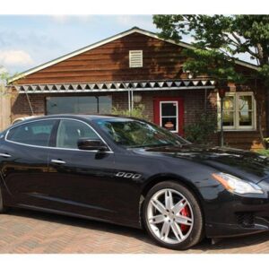 2014 Maserati Quattroporte black gasoline used car Japan export