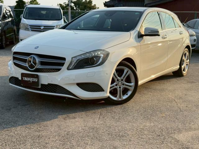 Ref:AUX-24547326 MERCEDES BENZ A-CLASS 2013 1 2013 Mercedes Benz A-Class white gasoline used car Japan export