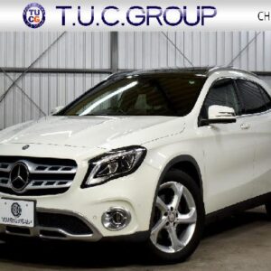 2017 Mercedes Benz Cla-Class white gasoline used car Japan export