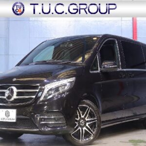 2019 Mercedes Benz V-Class black diesel used car Japan export