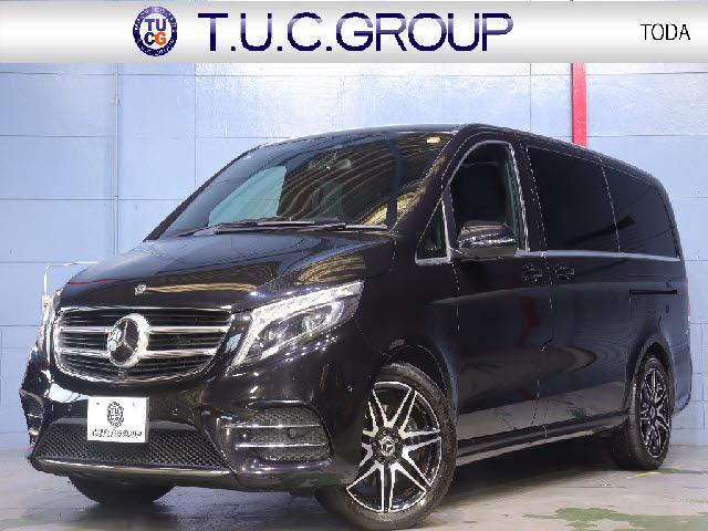 Ref:AUX-24551657 MERCEDES BENZ V-CLASS 2019 1 2019 Mercedes Benz V-Class black diesel used car Japan export
