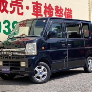 2006 Mazda Scrum Wagon black gasoline used car Japan export