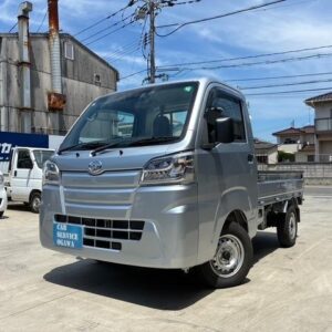 2020 Daihatsu Hijet Truck silver gasoline used car Japan export
