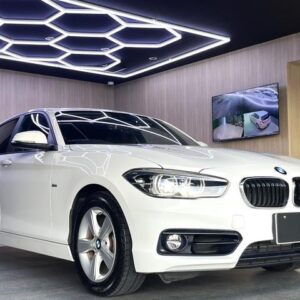 2017 Bmw 1 Series white gasoline used car Japan export