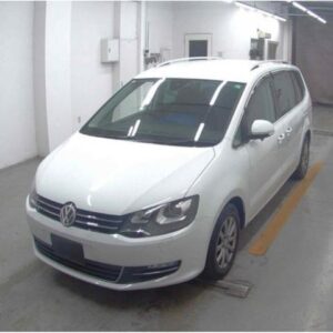 2021 Volkswagen Sharan white diesel used car Japan export