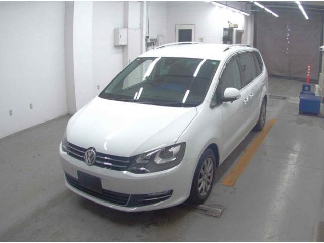 Ref:AUX-24562353 VOLKSWAGEN SHARAN 2021 1 2021 Volkswagen Sharan white diesel used car Japan export