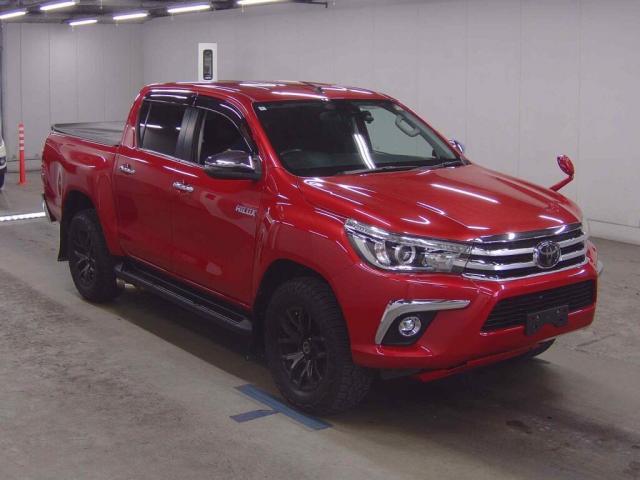 Ref:AUX-24562561 TOYOTA HILUX 2018 1 2018 Toyota Hilux wine diesel used car Japan export