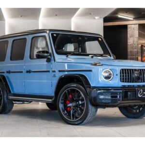 2024 Mercedes Benz G-Class blue gasoline used car Japan export