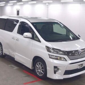 2013 Toyota Vellfire pearl gasoline used car Japan export