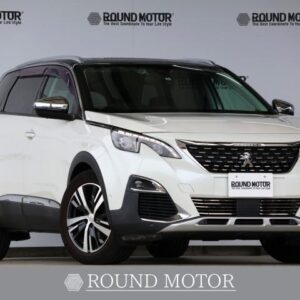 2018 Peugeot 5008 white gasoline used car Japan export