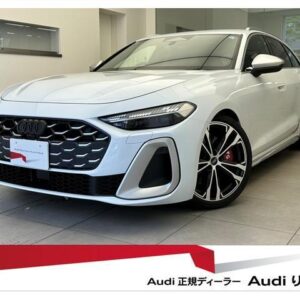 2025 Audi S5 Avant white hybrid used car Japan export