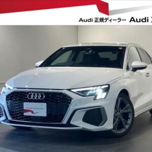2022 Audi A3 Sedan pearl hybrid used car Japan export