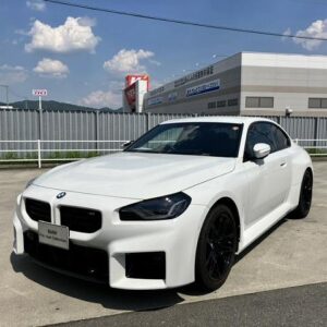 2023 Bmw M2 white gasoline used car Japan export