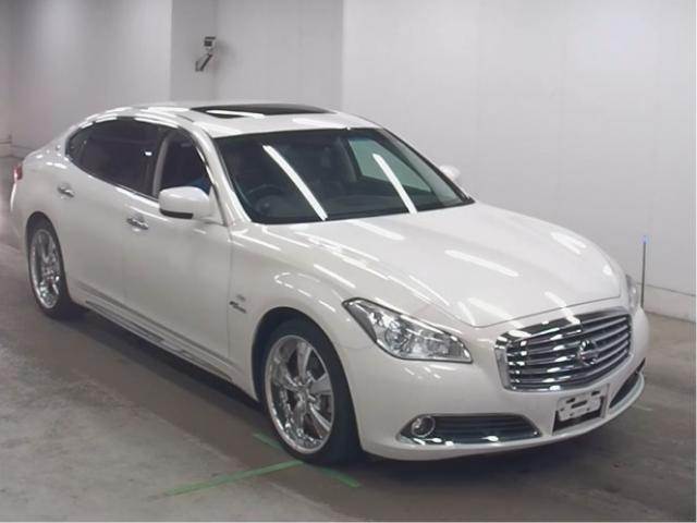 Ref:AUX-24567377 NISSAN CIMA 2012 1 2012 Nissan Cima pearl gasoline used car Japan export