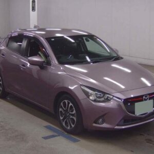2016 Mazda Demio pink diesel used car Japan export