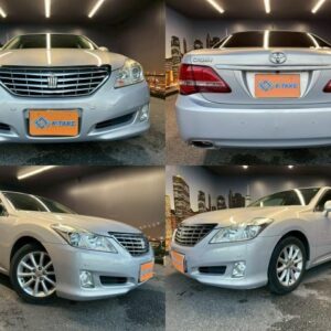 2008 Toyota Crown silver gasoline used car Japan export