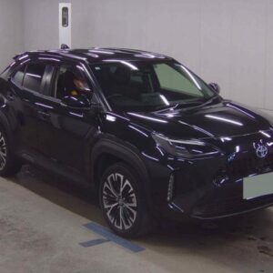 2021 Toyota Yaris Cross black gasoline used car Japan export