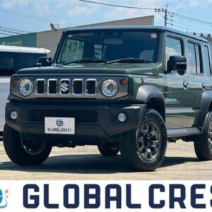 2025 Suzuki Jimny Nomade green gasoline used car Japan export