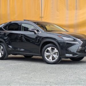 2015 Lexus Nx black hybrid used car Japan export