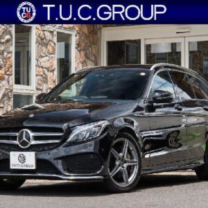 2018 Mercedes Benz C-Class black gasoline used car Japan export