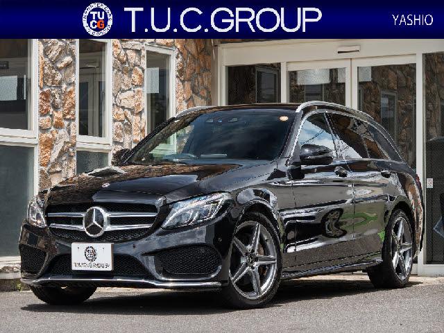 Ref:AUX-24571861 MERCEDES BENZ C-CLASS 2018 1 2018 Mercedes Benz C-Class black gasoline used car Japan export