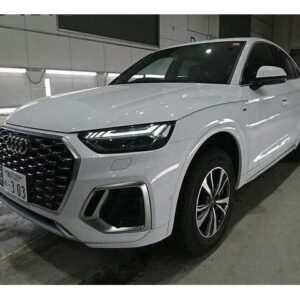 2025 Audi Q5 white diesel used car Japan export
