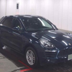 2016 Porsche Macan blue gasoline used car Japan export