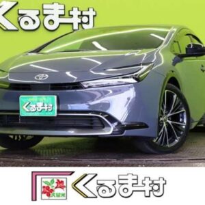 2024 Toyota Prius gray hybrid used car Japan export