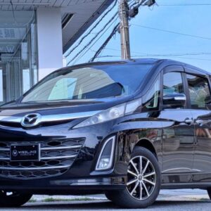 2011 Mazda Biante black gasoline used car Japan export