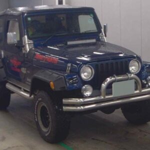 2006 Chrysler Jeep Jeep Wrangler blue gasoline used car Japan export