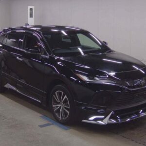 2021 Toyota Harrier black gasoline used car Japan export