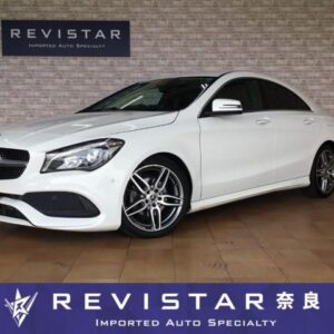 2018 Mercedes Benz Cla-Class white gasoline used car Japan export