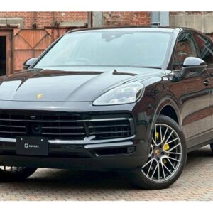 2021 Porsche Cayenne Coupe black gasoline used car Japan export