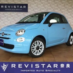 2018 Fiat 500C blue gasoline used car Japan export
