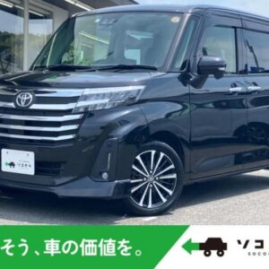 2021 Toyota Roomy black gasoline used car Japan export