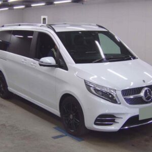2021 Mercedes Benz V-Class pearl diesel used car Japan export